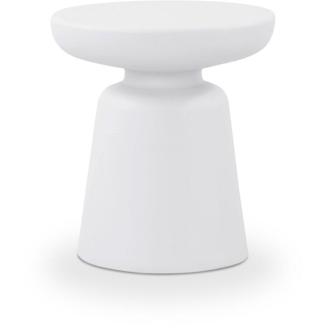 Ruth Outdoor Side Table White 1 Ruth Outdoor Side Table White