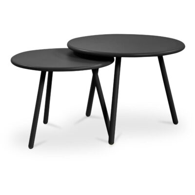 Kari Outdoor Nesting Coffee Table Black