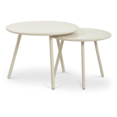 Kari Outdoor Nesting Coffee Table Cream