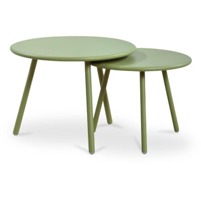 Kari Outdoor Nesting Coffee Table Green
