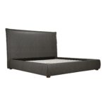 Luzon Queen Bed Tall Headboard Slate Vegan Leather RN-1148-07-0 RN 1148 07 02