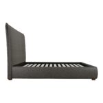 Luzon Queen Bed Tall Headboard Slate Vegan Leather RN-1148-07-0 RN 1148 07 03
