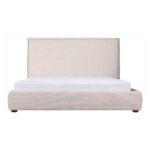 Luzon Queen Bed Tall Headboard Wheat RN-1148-34-0 RN 1148 34 05
