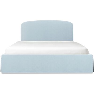 Joan Queen Storage Bed Light Blue
