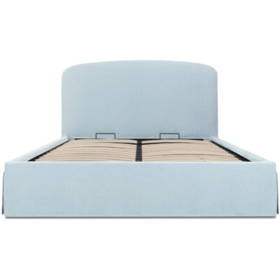 Joan King Storage Bed Light Blue RN-1151-45-0 RN 1151 45 0 Joan front shadsilo