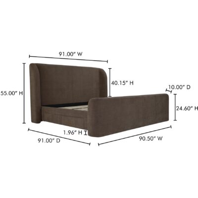 Sophia King Bed RN-1153-03-0 RN 1153 03 0 70