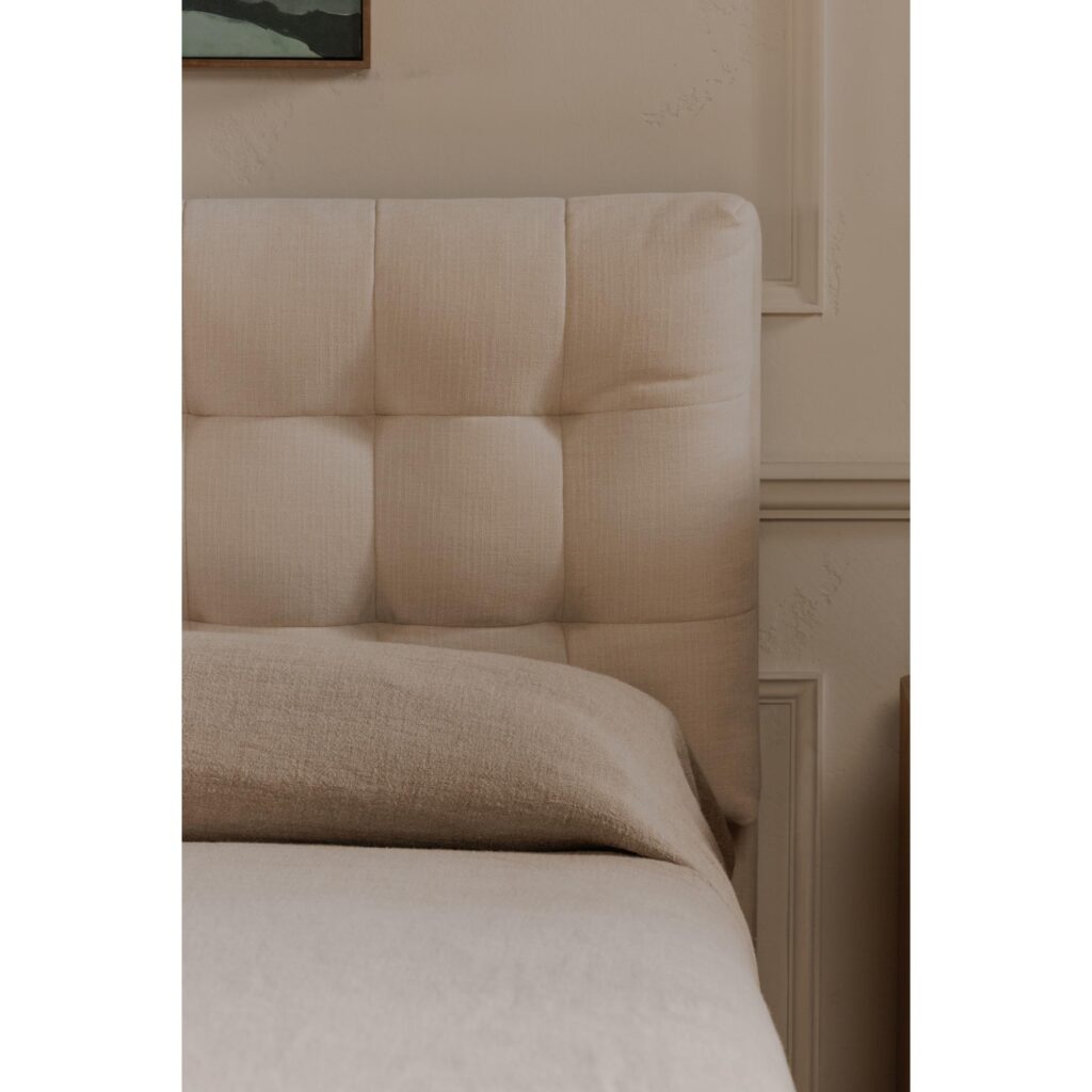 Sebastion King Storage Bed Cream - Image 7