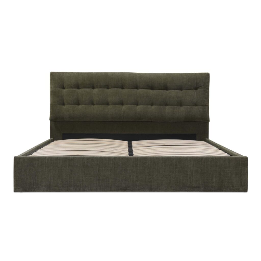 Sebastion King Storage Bed Green - Image 4