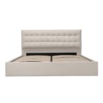 Sebastion Queen Storage Bed Cream RN-1155-05-0 RN 1155 05 0 Sebastion front shadsilo