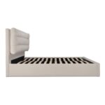 Sebastion Queen Storage Bed Cream RN-1155-05-0 RN 1155 05 0 Sebastion side right shadsilo