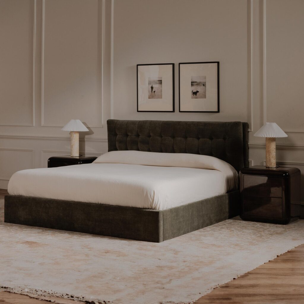 Sebastion Queen Storage Bed Green - Image 9