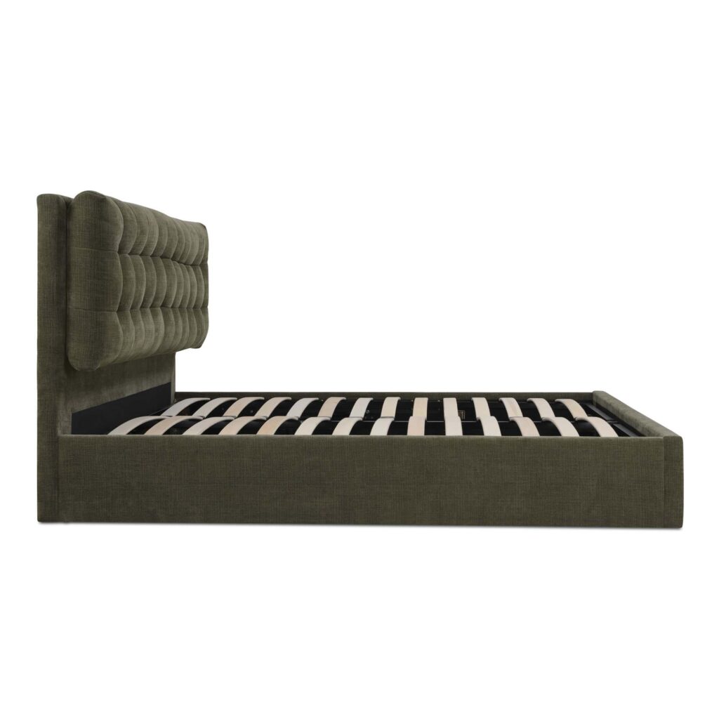 Sebastion Queen Storage Bed Green - Image 3