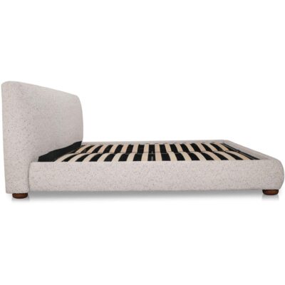 Beau King Storage Bed Speckled Light Grey RN-1156-29-0 RN 1156 29 0 Beau side right shadsilo