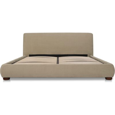 Beau Queen Storage Bed Warm Beige RN-1157-34-0 RN 1157 34 0 Beau front shadsilo