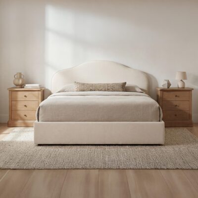 Maggie Queen Storage Bed Cream RN-1163-05-0 RN 1163 05 0 00