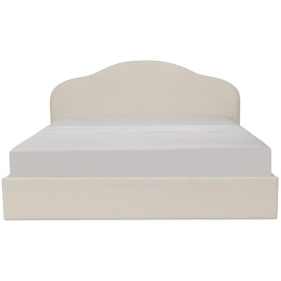 Maggie Queen Storage Bed Cream