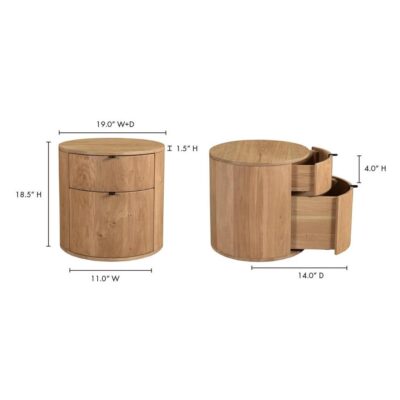 Theo Two Drawer Nightstand 17 Theo Two Drawer Nightstand RP-1011-24 RP 1011 24 70