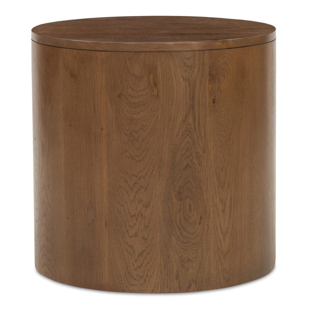 Theo One Drawer Nightstand Brown - Image 4