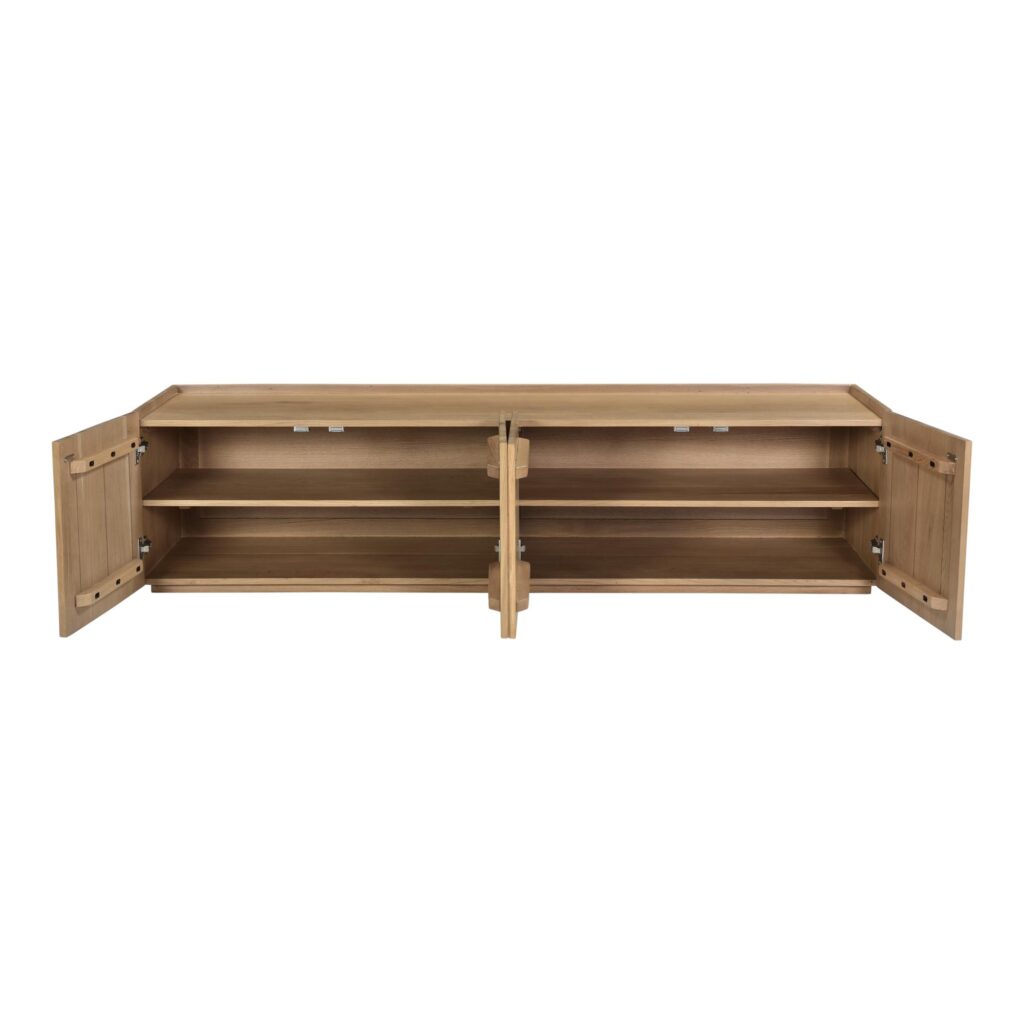 Plank Media Cabinet Natural - Image 4