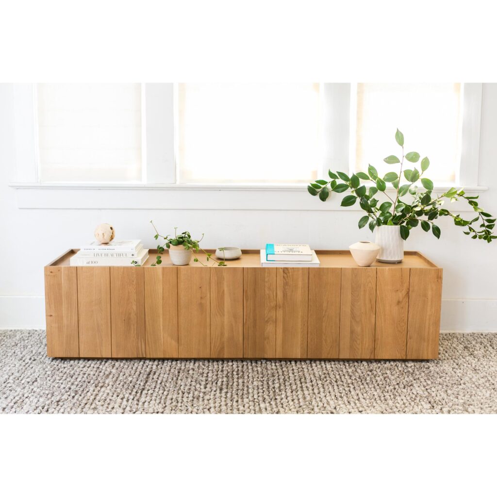 Plank Media Cabinet Natural - Image 7