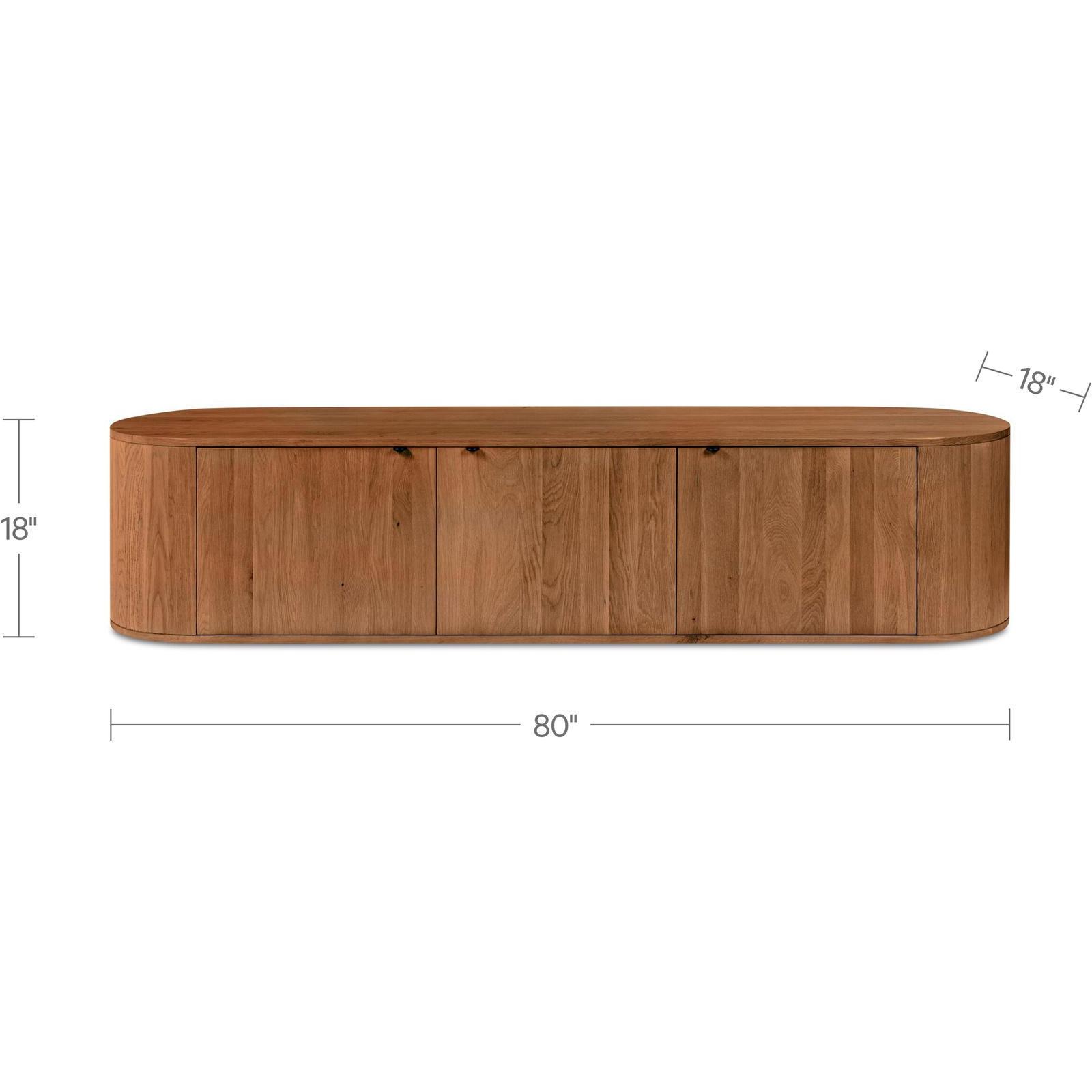 Theo Media Bench Brown 3 Theo Media Bench Brown - Image 3