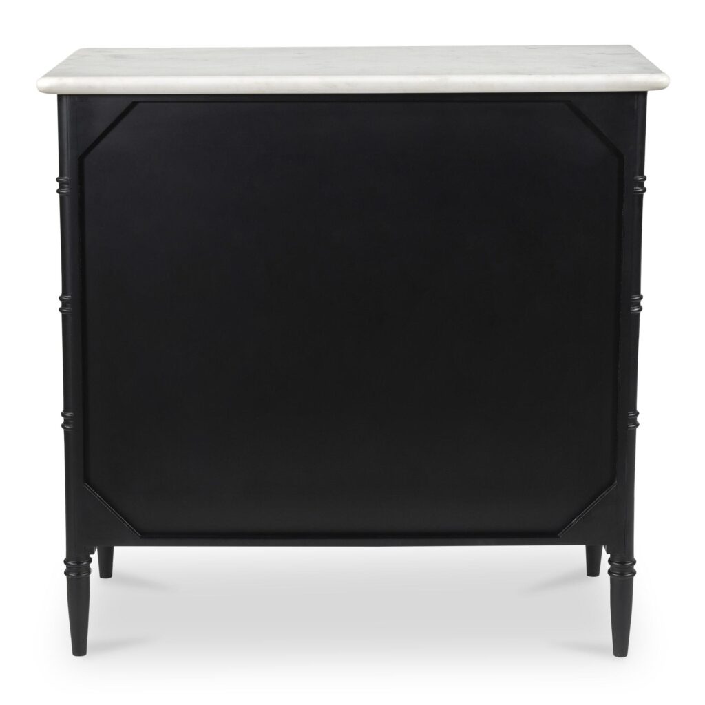 Eleanor 5 Drawer Chest Black - Image 9