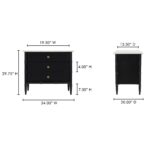 Eleanor Nightstand Black RP-1062-02 RP 1062 02 70