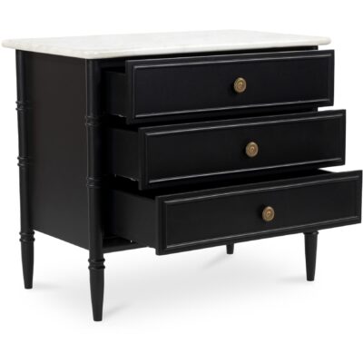 Eleanor Nightstand Black 16 Eleanor Nightstand Black RP-1062-02 RP 1062 02 Eleanor diagR open shadsilo