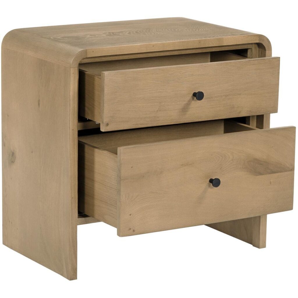 Riley Nightstand Oak - Image 2