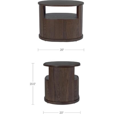 Tommy Nightstand Dark Brown RP-1072-20 RP 1072 20 70