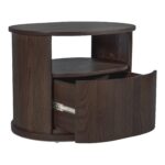 Tommy Nightstand Dark Brown RP-1072-20 RP 1072 20 Tommy diagR open shadsilo