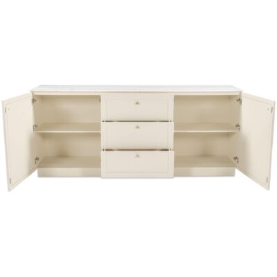 Nadine Sideboard Cream RP-1073-05 RP 1073 05 Nadine front open shadsilo
