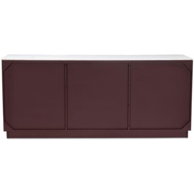 Nadine Sideboard Deep Burgundy RP-1073-22 RP 1073 22 Nadine back shadsilo