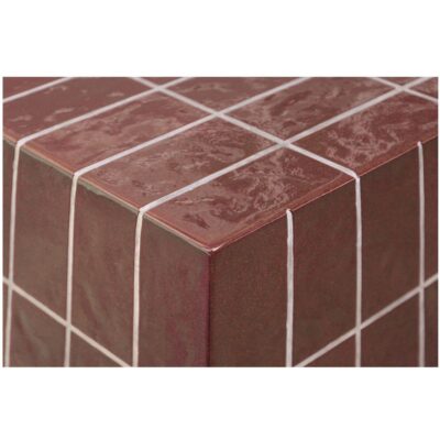 Farren Outdoor Side Table Brown SC-1007-03 SC 1007 03 Farren closeup01 shadsilo