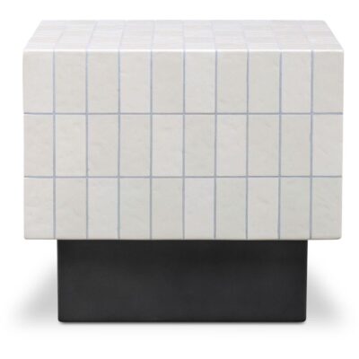 Farren Outdoor Side Table Cream SC-1007-05 SC 1007 05 Farren side right shadsilo