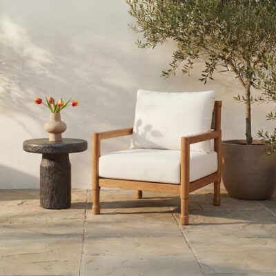 Nia Outdoor Side Table Charcoal SC-1008-07 SC 1008 07 10