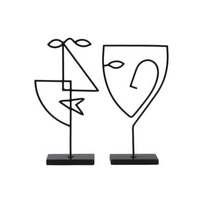 Posie Set Of 2 Statues