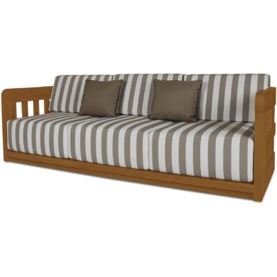 Adelaide Outdoor Sofa Brown Stripe 10 Adelaide Outdoor Sofa Brown Stripe TA-1001-21 TA 1001 21 Adelaide diagL shadsilo