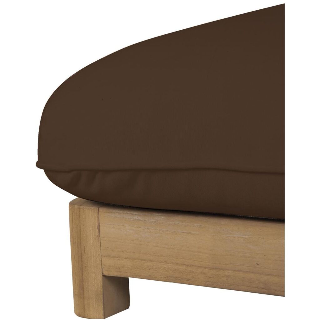 Enzo Outdoor Adjustable Lounge Chair Brown - Image 5