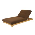 Enzo Outdoor Adjustable Lounge Chair Brown TA-1002-03 TA 1002 03 Enzo diagL shadsilo