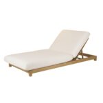 Enzo Outdoor Adjustable Lounge Chair White TA-1002-18 TA 1002 18 Enzo diagL shadsilo