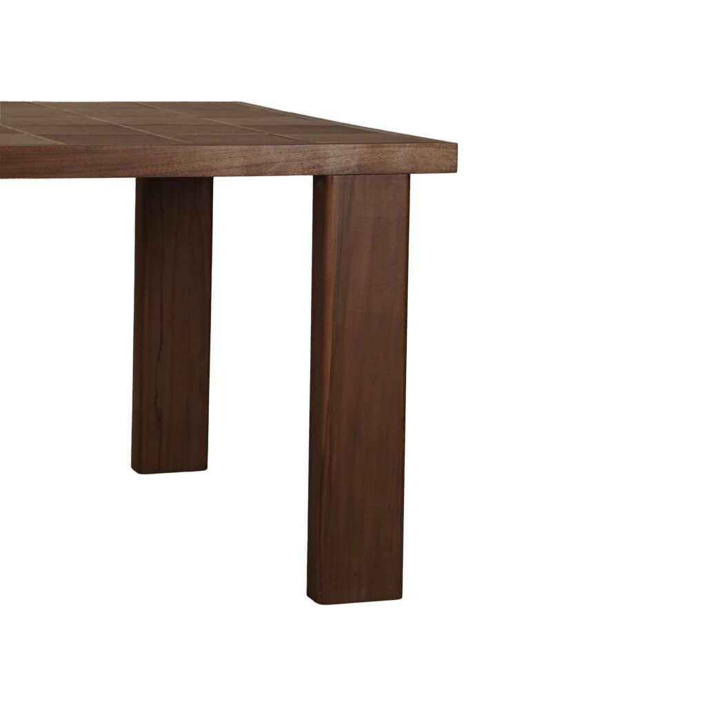 Marina Outdoor Dining Table Brown - Image 5
