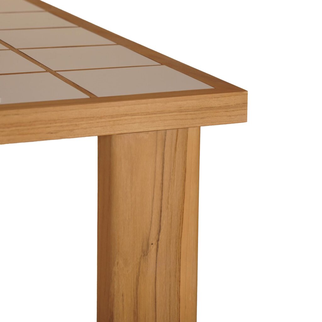 Marina Outdoor Dining Table Natural - Image 6