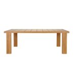 Marina Outdoor Dining Table Natural TA-1004-24-0 TA 1004 24 0 Marina front shadsilo