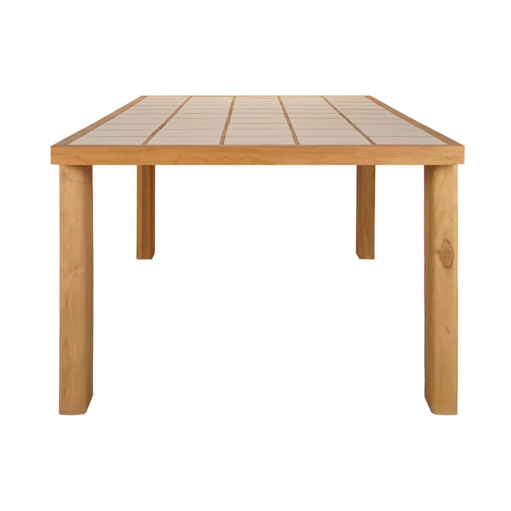 Marina Outdoor Dining Table Natural - Image 3