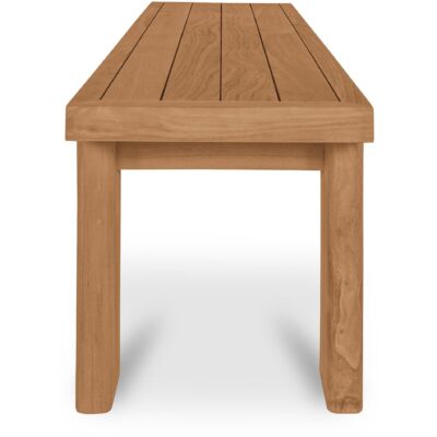 Marina Outdoor Dining Bench Natural TA-1005-24-0 TA 1005 24 0 Marina side right01 shadsilo