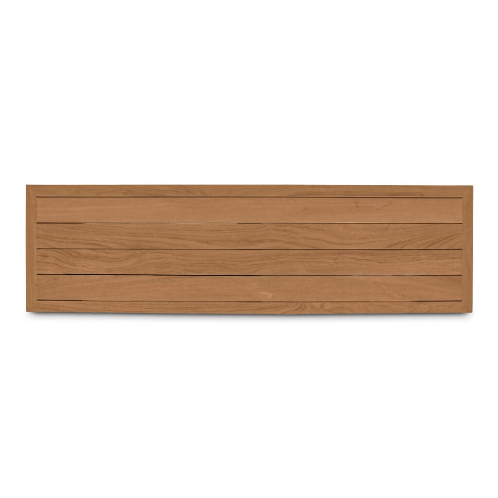 Marina Outdoor Dining Bench Natural - Image 4