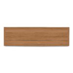 Marina Outdoor Dining Bench Natural TA-1005-24-0 TA 1005 24 0 Marina top shadsilo