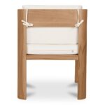 Nellie Outdoor Dining Chair White TA-1006-18 TA 1006 18 Nellie back shadsilo