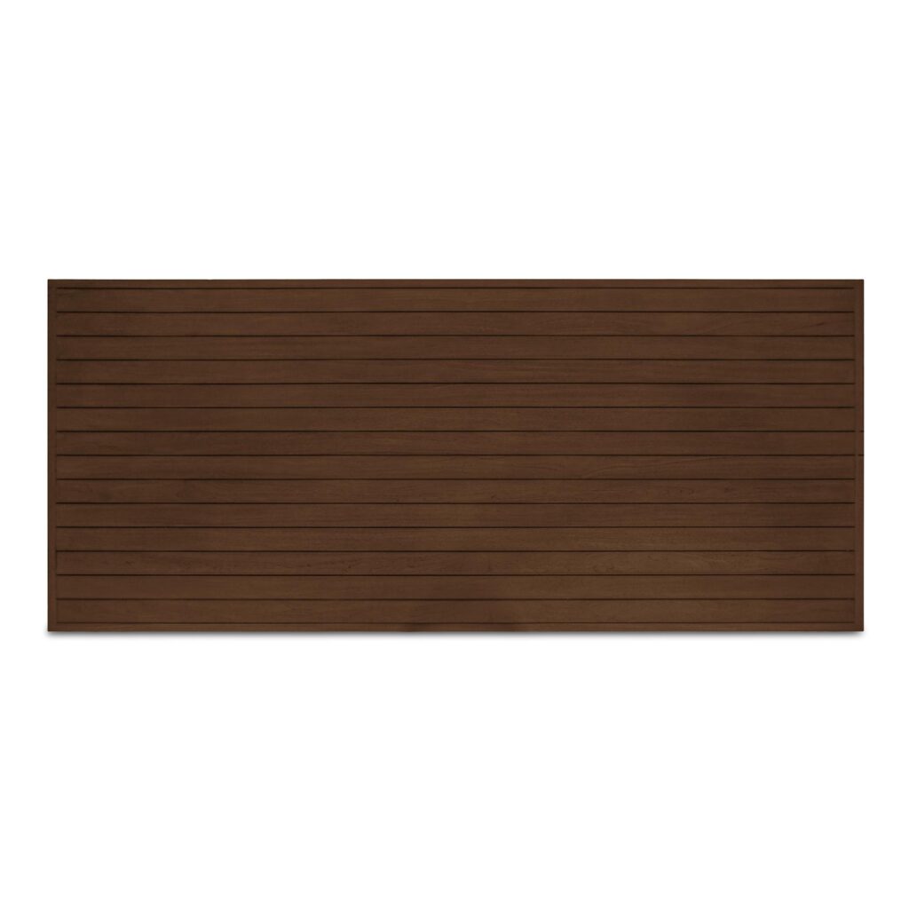 Esmond Outdoor Dining Table Brown - Image 4